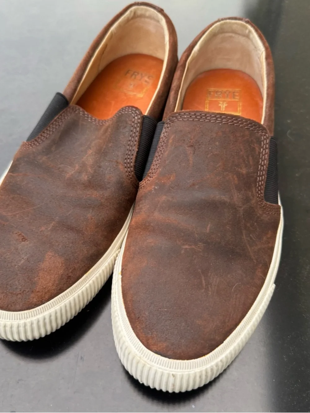Frye Men’s Miller Slip On Leather Shoes Loafers Size 8.5